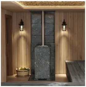 Банная печь Костер STONE DS 28 Relax пироксенит