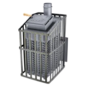 Чугунная банная печь GFS ЗК 45 (П) Ураган