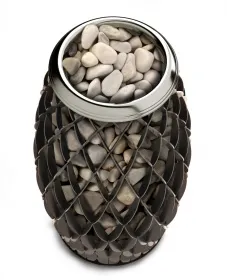 Электрокаменка Мэри Экс 9кВт черная бронза