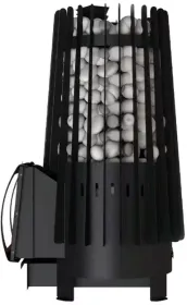 Стальная банная печь Cometa Vega 180 Short Window Max