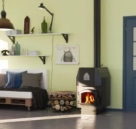 Отопительная печь Студент, ЧД, СК, ТВ