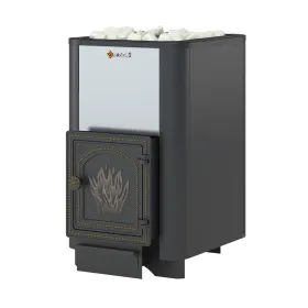 Чугунная банная печь Сенсация 22 Антрацит (ДТ-4) б/в Чугунная банная печь Сенсация 22 Антрацит (ДТ-4) б/в