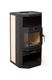 Стальная печь-камин Ангара Аква Стальная печь-камин Ангара Аква