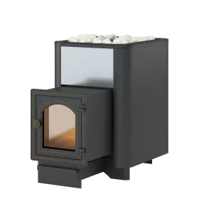 Чугунная банная печь Сенсация 16 Антрацит (ДТ-4С) Чугунная банная печь Сенсация 16 Антрацит (ДТ-4С)