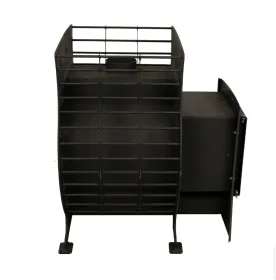 Печь банная Онега 18 куб.м 8 мм  МД со стеклом Кузбасс