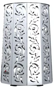 Стальная банная печь Violet Steel Long Window Max (Камень 100 кг)