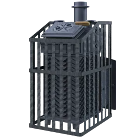 Чугунная банная печь GFS ЗК 18 (П2) Ураган