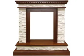 Портал Dimplex Calgary - Дуб / Сланец беженый