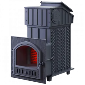 Чугунная банная печь-комплект GFS ЗК 40 (П)