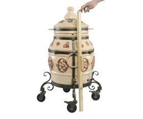 Керамический тандыр Урал цвет Слоновая кость