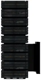 Стальная банная печь Shaman Long (4 каменки)