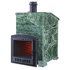 Чугунная банная печь Grom 50 (П2) Президент 1200/50 Змеевик