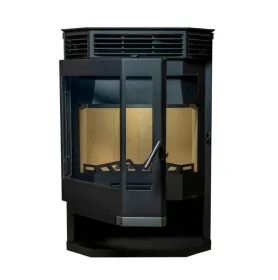 Стальная печь-камин Ангара 12 Аква