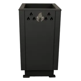 Банная печь Евгения 14 куб.м. Дверка со стеклом