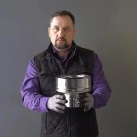 Адаптер стартовый (AISI 430/0,8 мм) Ф250х350