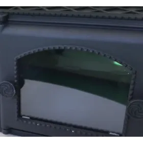 ДПС-ДТ-6АС Стальная печная духовка с чугунной дверцей со стеклом 345х289х500