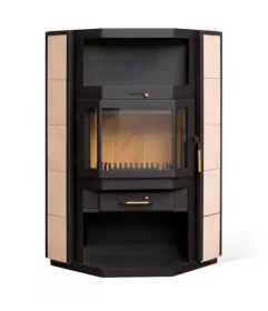 Стальная печь-камин Печора Аква Стальная печь-камин Печора Аква
