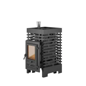 Чугунная банная печь ASTON Шторм б/в