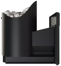 Стальная банная печь Aurora 160 Window (дверца со стеклом)