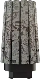 Стальная банная печь Cometa Vega 180 Short Window Max Stone Pro (Серпентинит)