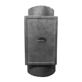 Чугунный патрубок с ревизией ПР-130х300