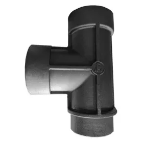 Чугунный патрубок-тройник ПТ130/90х350