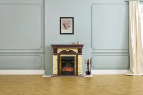 Портал Royal Flame Dublin (Разборный) - Орех каньон / Сланец