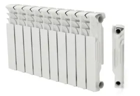 Радиатор алюминиевый AL-80-350 (10 секций)