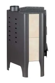 Печь-камин Бавария ЭКО угловая с плитой