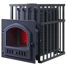 Чугунная банная печь GFS ЗК 45 (П) в сетке