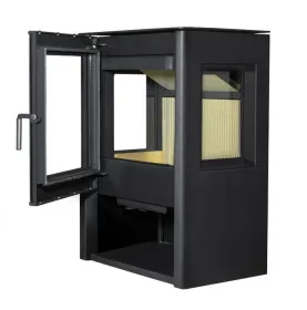 Стальная печь-камин Севан 7В 3D