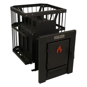 Банная печь Грация 15 с Сеткой