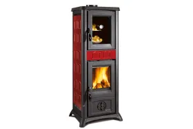 Печь-камин La Nordica Gemma Forno 5.0 Ceramica Elegance Bordeaux (бордовый)