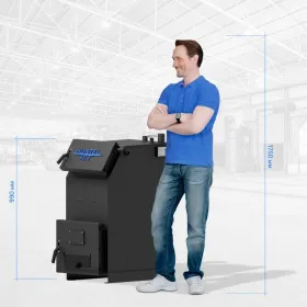 Твердотопливный котел Huntel JET 22