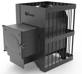 Стальная банная печь Дачник Ч