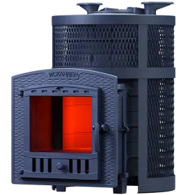 Чугунная печь для бани Искандер ЗК 25 (П2) Pro Ураган