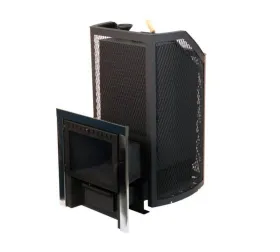 Банная печь Сибирь ЗК Панорамная дверца