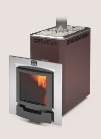Печь для бани Кузбасс 20 ТК Панорама (2018) Печь для бани Кузбасс 20 ТК Панорама (2018)