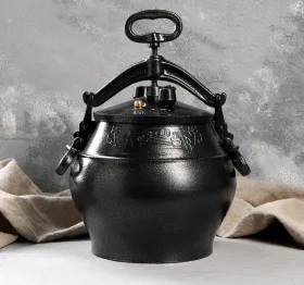 Афганский казан 8 литров, черный Афганский казан 8 литров, черный