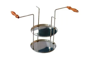 Тарелка двухъярусная