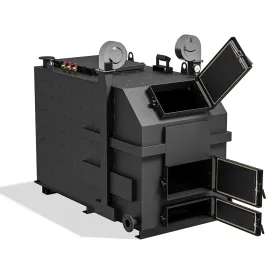 Промышленный твердотопливный котел Huntel Hot 525