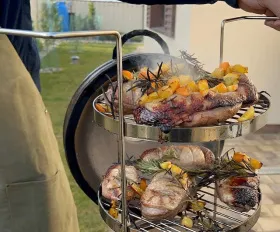 Решетка-гриль для тандыра Премиум 3/26H