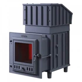 Чугунная банная печь-комплект Гроза 24 (М)