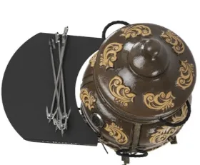 Керамический тандыр Персидский цвет Черный