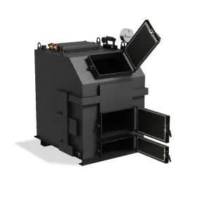 Промышленный твердотопливный котел Huntel Hot 110