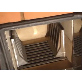 ЗТ-200 Чугунная защита топки "Алтайская кольчуга" 200х159х57