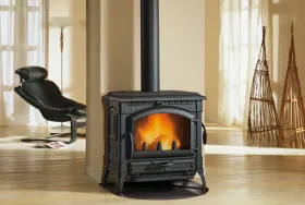 Печь-камин La Nordica Isotta 16 (черный антрацит)