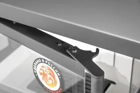 Печь-камин Панорама три стекла графит