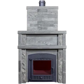 Облицовка Русский пар PREMIUM для банной печи Grom 30 (П) Талькомагнезит