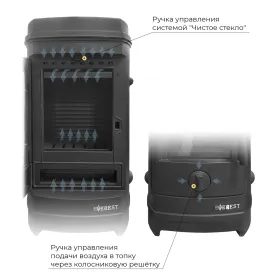 Печь-камин EVEREST F7 Печь-камин EVEREST F7